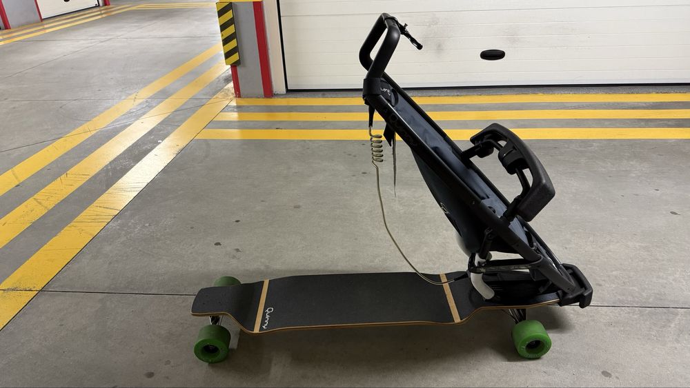 Skate Longboard Stroller Quinny