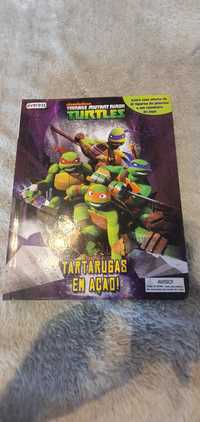 Livro tartarugas ninja