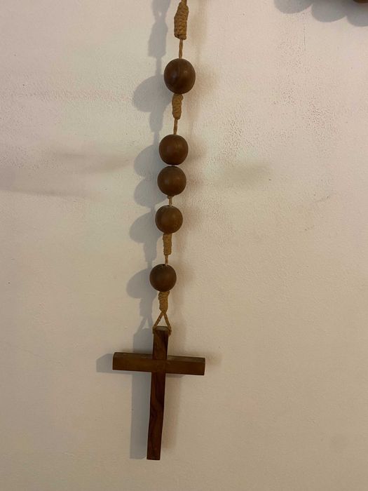 Terço de madeira, grande