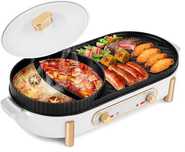 MultiGrill Grill 2 w 1 Garnek + Patelnia Kuchenka przenośna 1700w