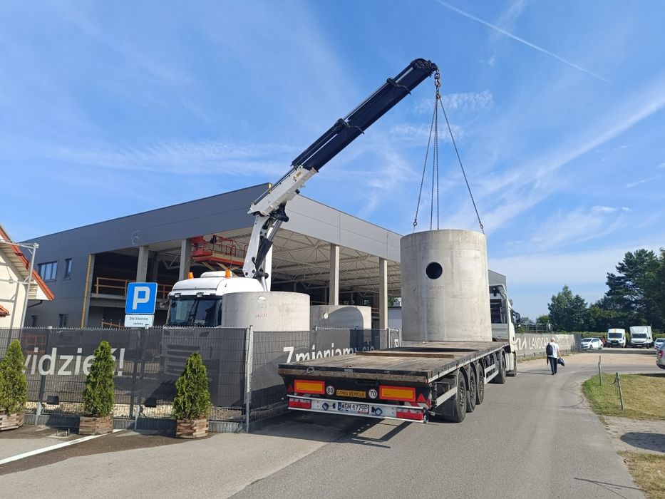 Transport hds 10 ton,kontenery 20, 40 ,przyczepa ,  pawilony , maszyny