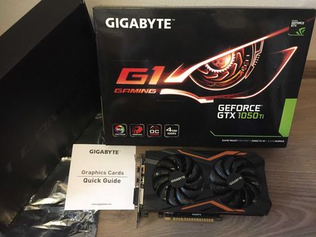 Gigabit GeForce® GTX 1050 Ti G1 Gaming 4G