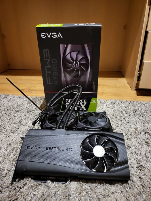 Rtx 3090 Evga Hybrid bialy kruk