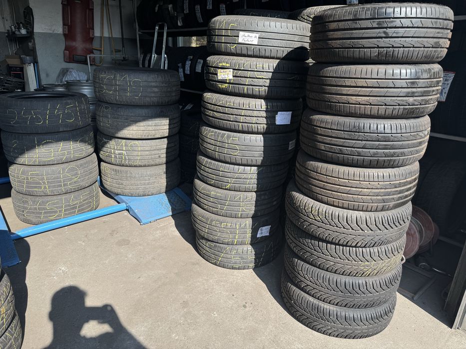 opony używane różnych rozmiarów