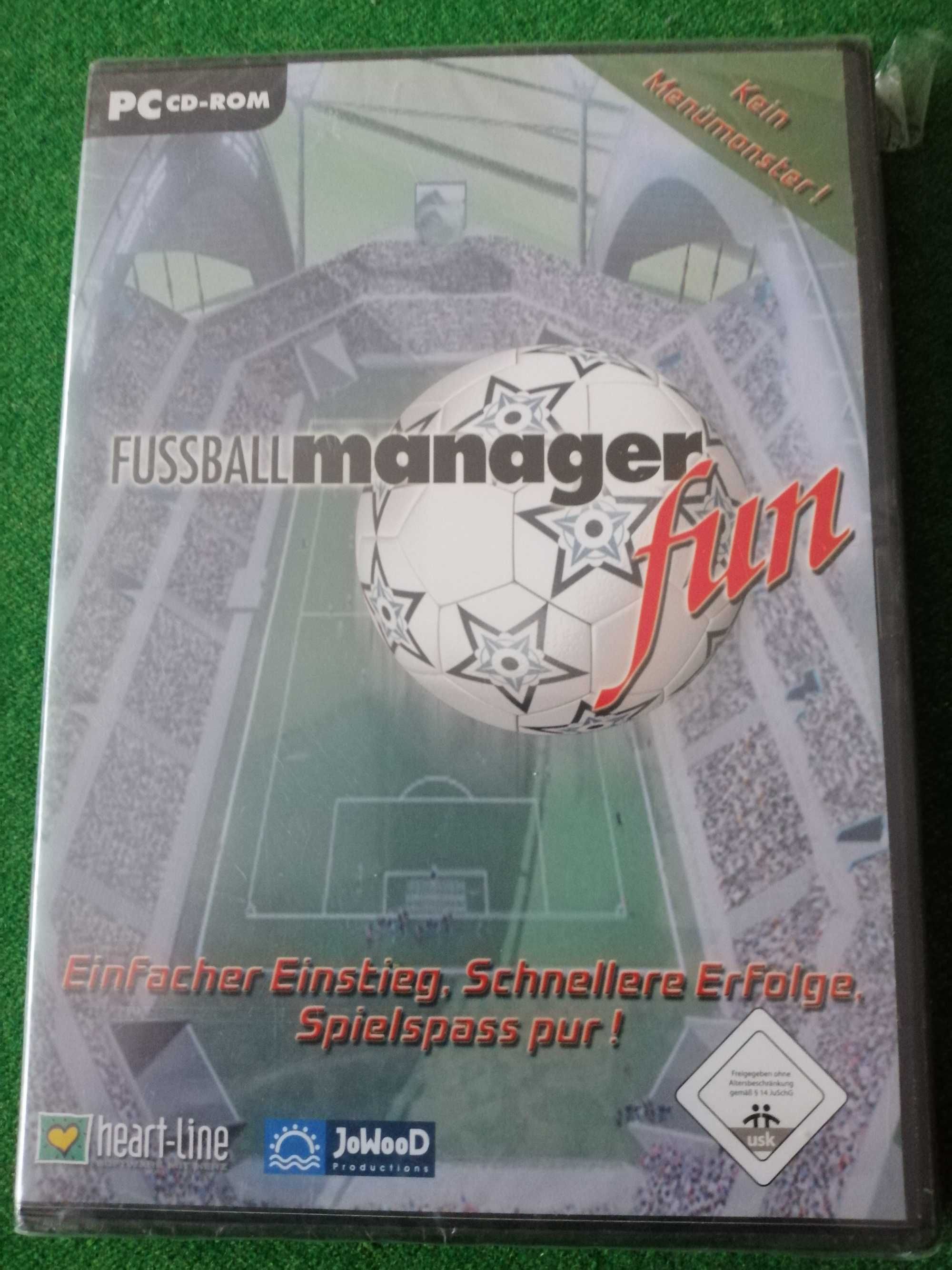 Gra PC - Fussball Manager fun  (FOLIA!)