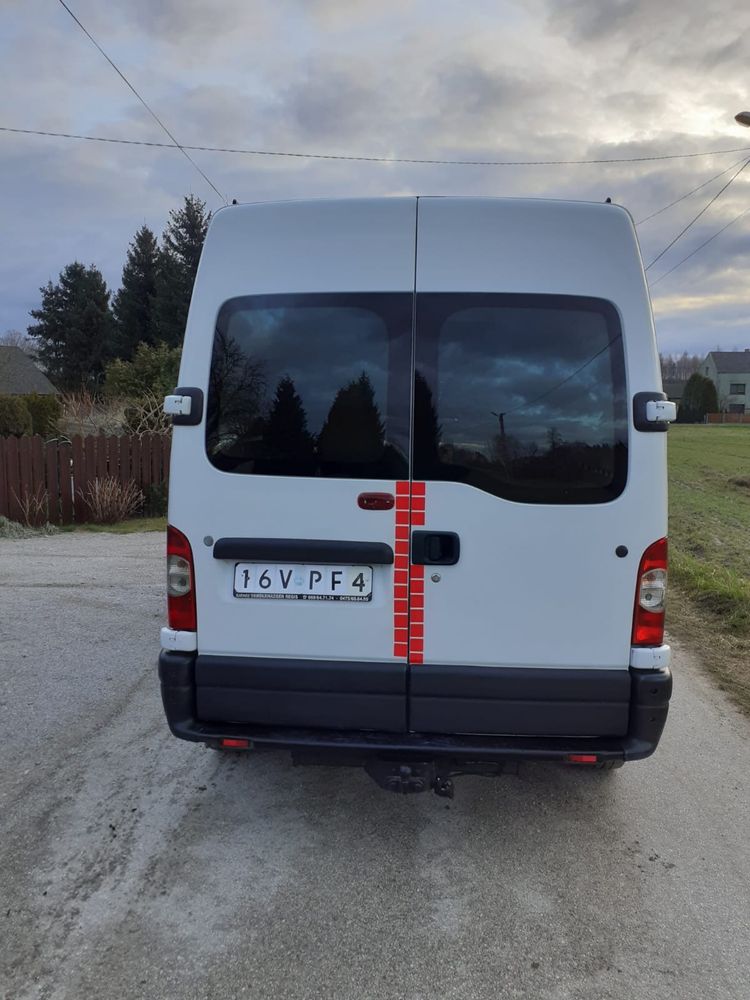 Renault Master Nissan Interstar 2.5 dci 120 km Max 2008r Klima Tempoma