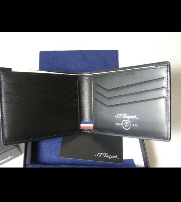 Carteira S.T. Dupont Défi Carbon “ORIGINAL” NOVO