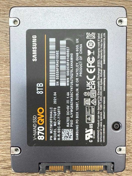 Продам  SSD 1TB / 2TB /  8TB  |  SSD M2 NVME  1TB / 2TB