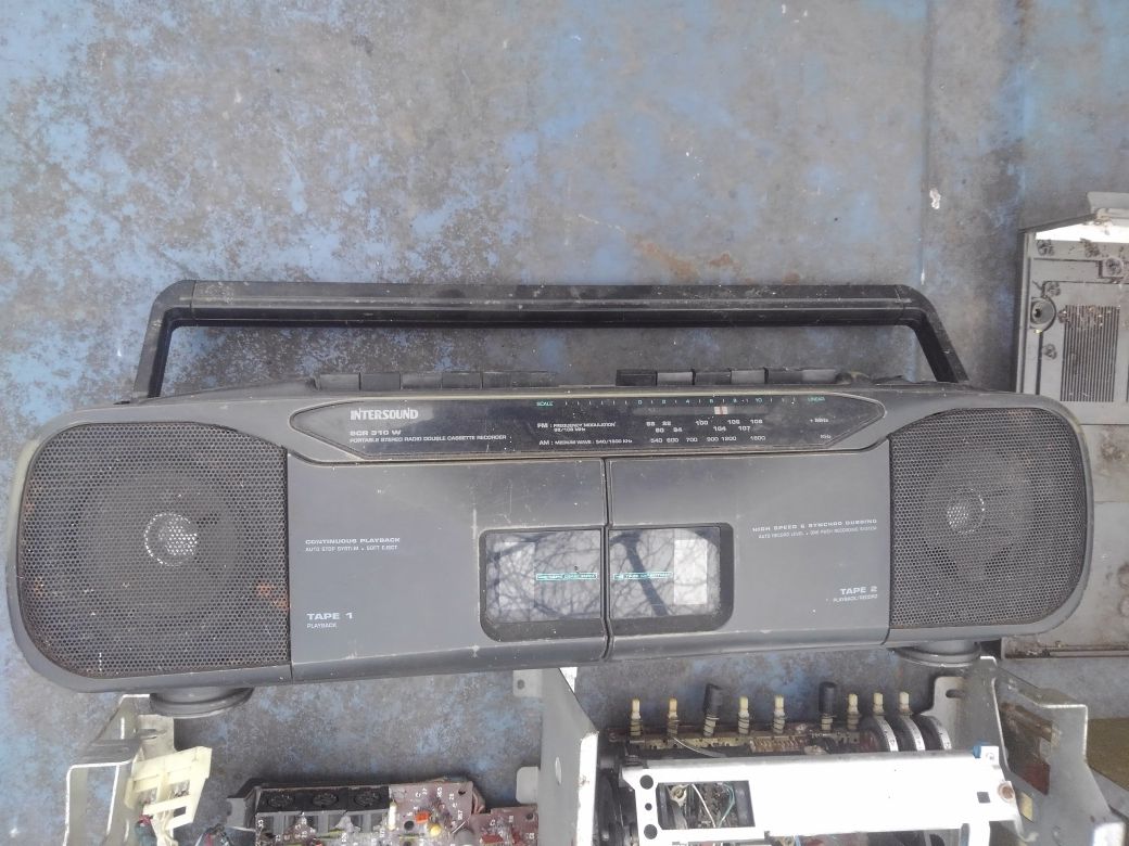 Магнітофон RADIOTEHNIKA RIGA110 Самип-1 INTERSOUND SCR-310W Маяк 233