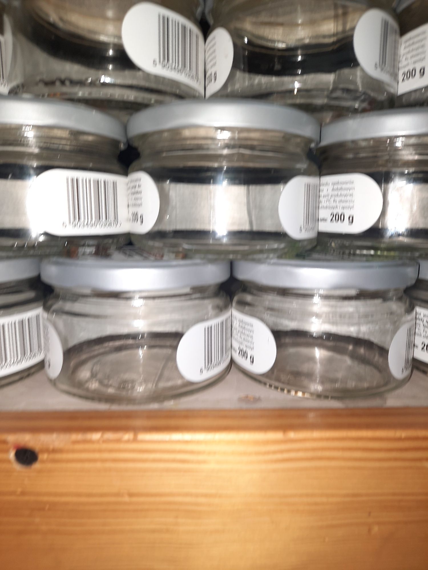 Słoiki 200 ml 20 sztuk.
