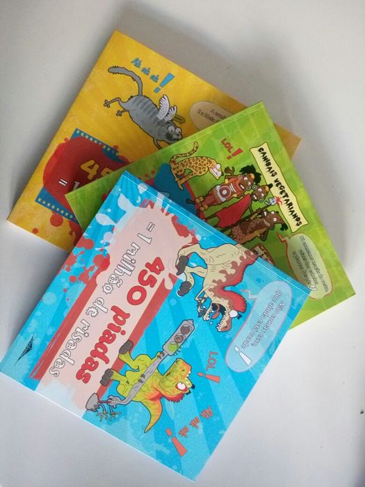 Livros de anedotas NOVOS *preço excelente