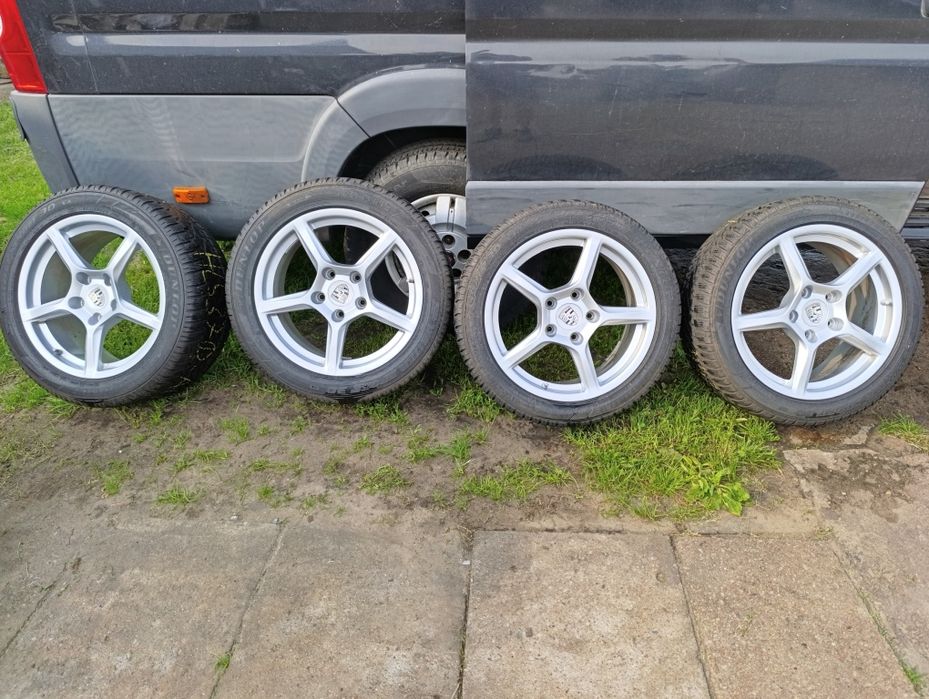 Porsche Panamera felgi koła aluminiowe bardzo ładne z Niemiec 18 cali