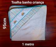 Toalha banho criança unisexo