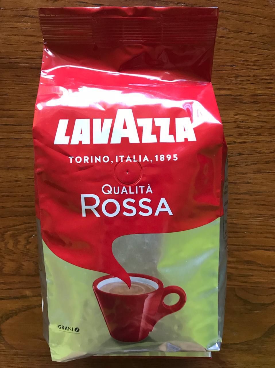 Кофе в зёрнах Lavazza Rossa (Лаваза, Лаваза)