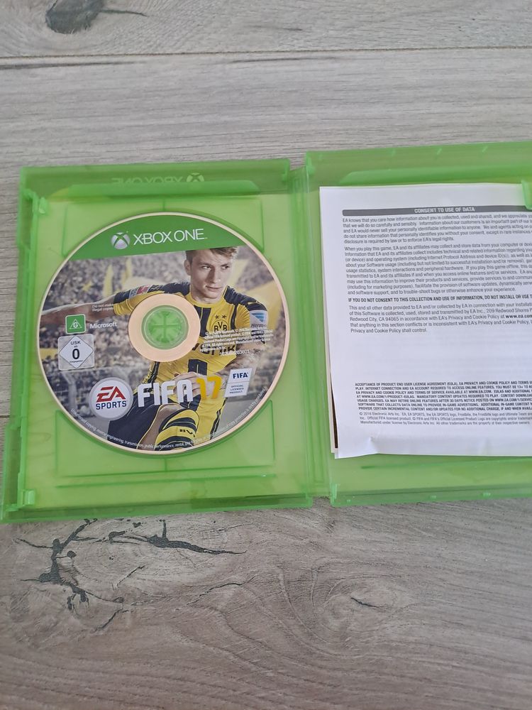 Gra fifa 17 xbox one