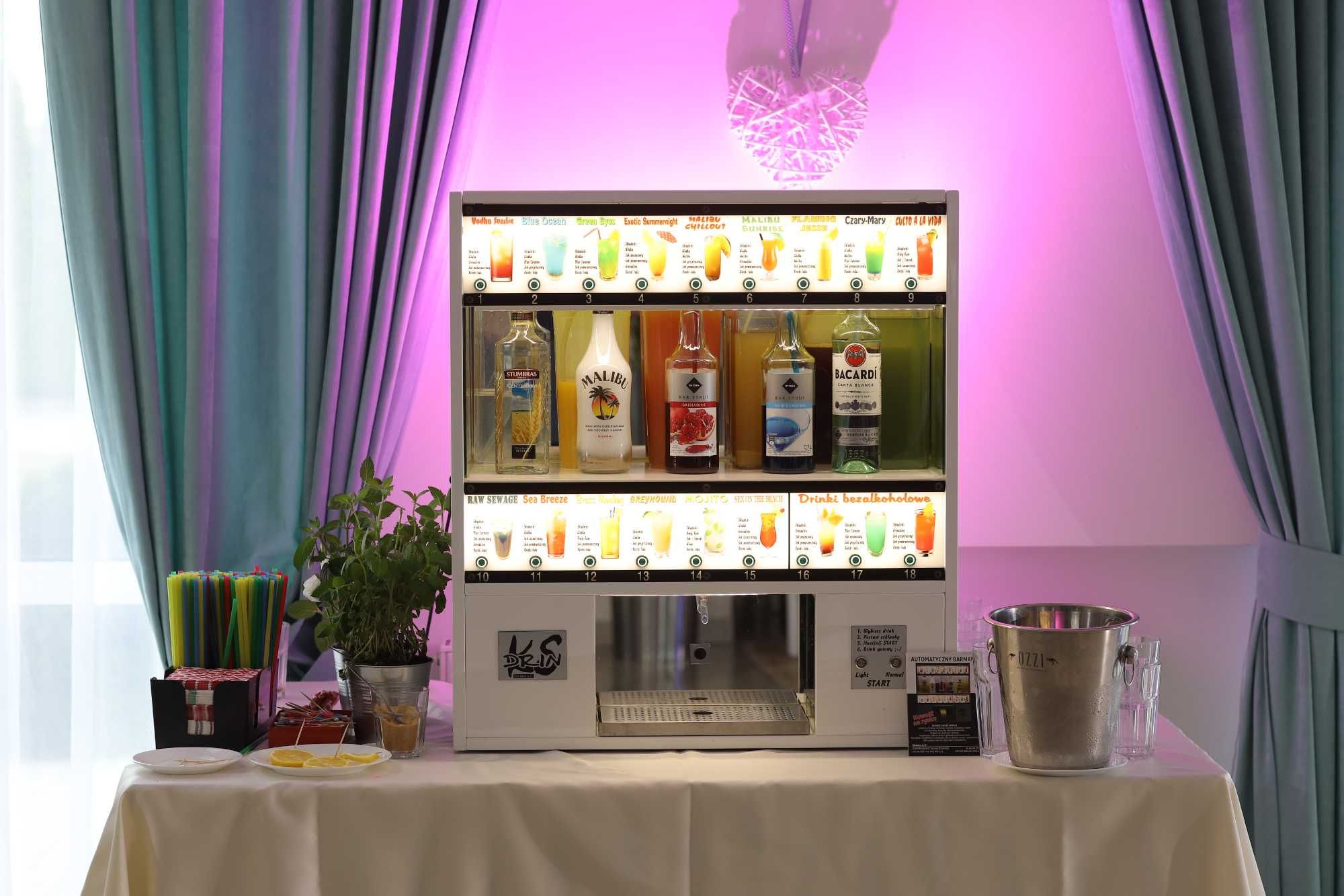 Automatyczny Barman "Drinks" Producent - Sprzedaż nowych urządzeń