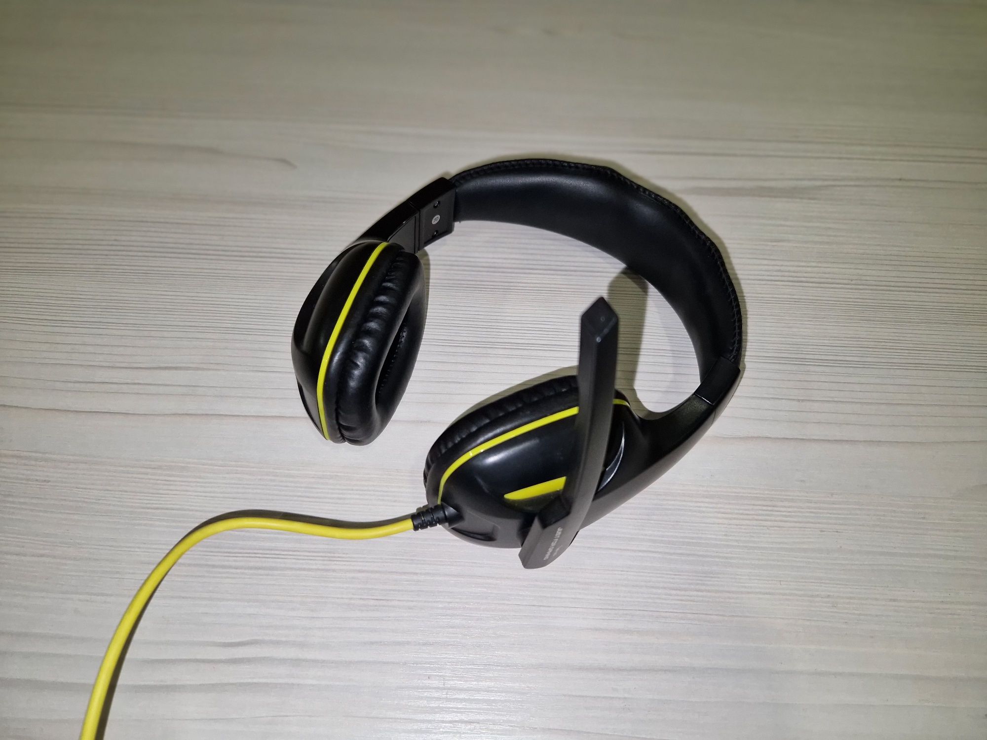 Навушники Gemix W-390 Black/Yellow