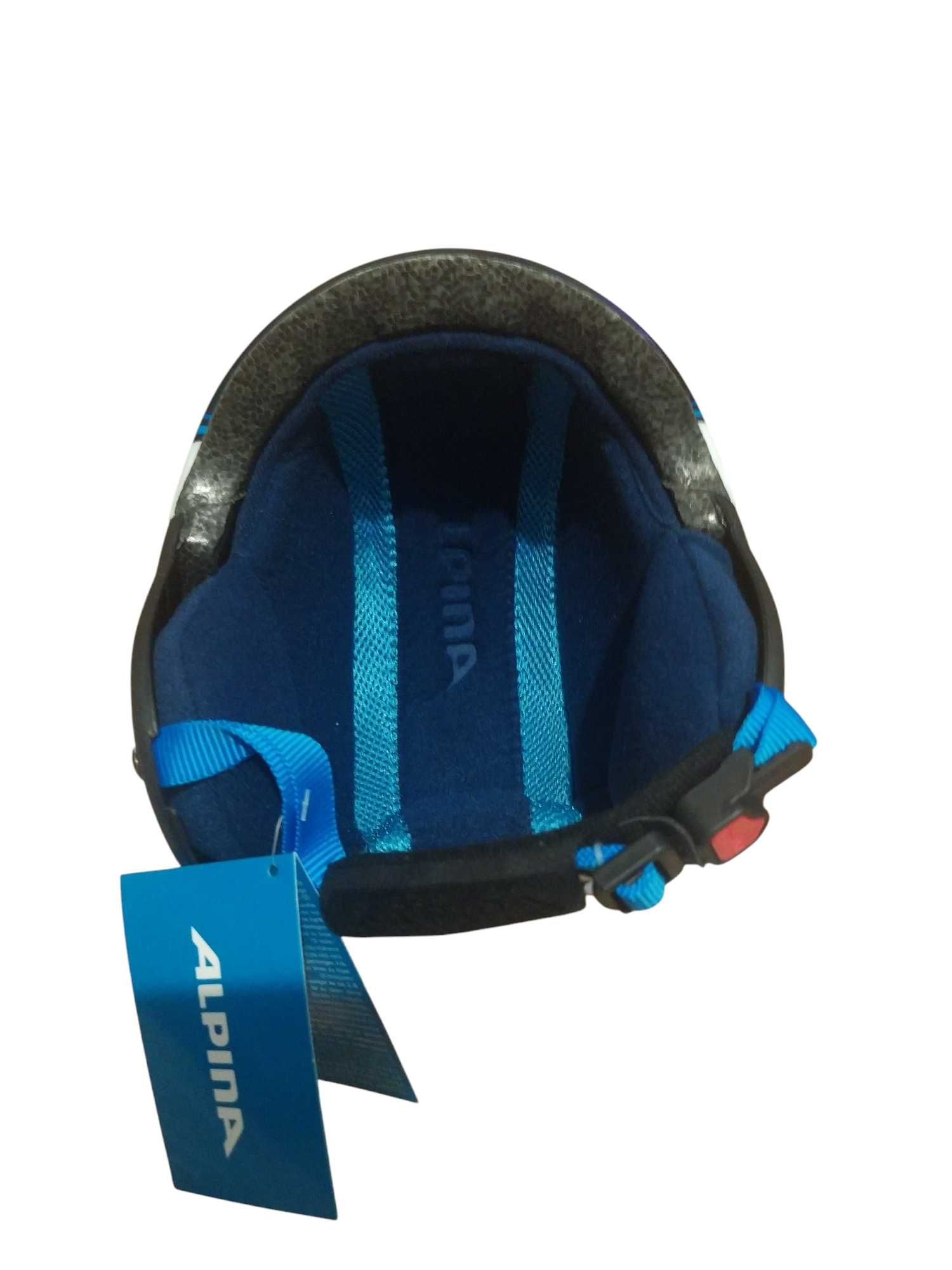 ALPINA Kask Narciarski dla dzieci 48-52