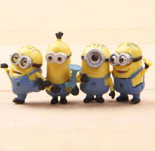 Minions Minimos. 12 bonecos. Novos