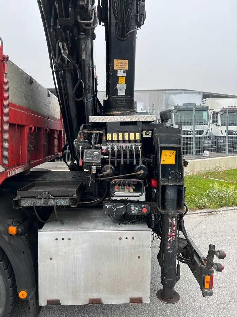 Самоскид MAN 33.464 Kipper 6x4 кран маніпулятор Hiab 400  19м  6700 кг