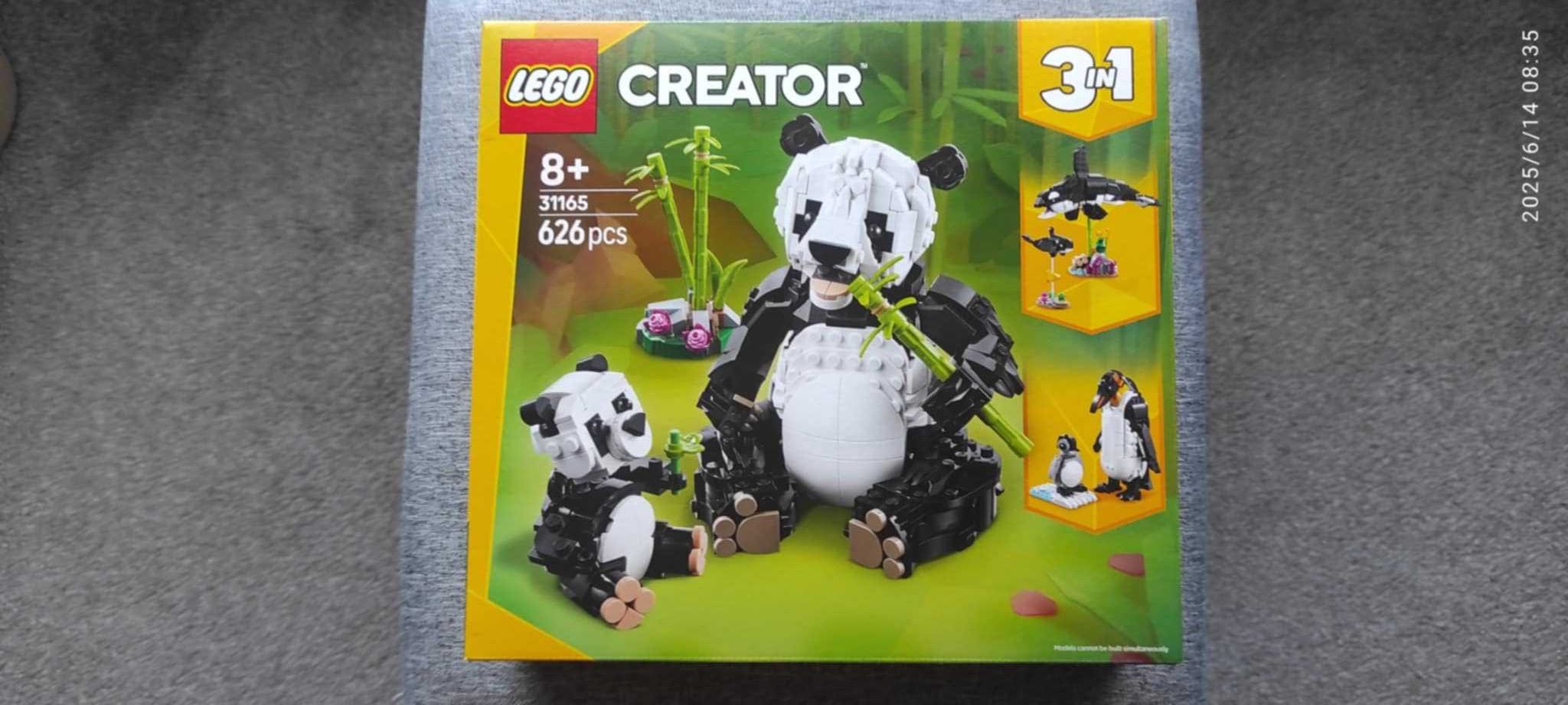Klocki LEGO  31165  Creator 3w1 Dzikie Zwierzęta Rodzina Pand