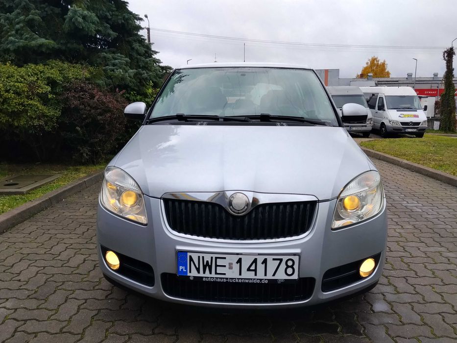 Skoda Fabia 2010 sprow. z Niemiec 1,2 benzyna Klima Zarejestrowany