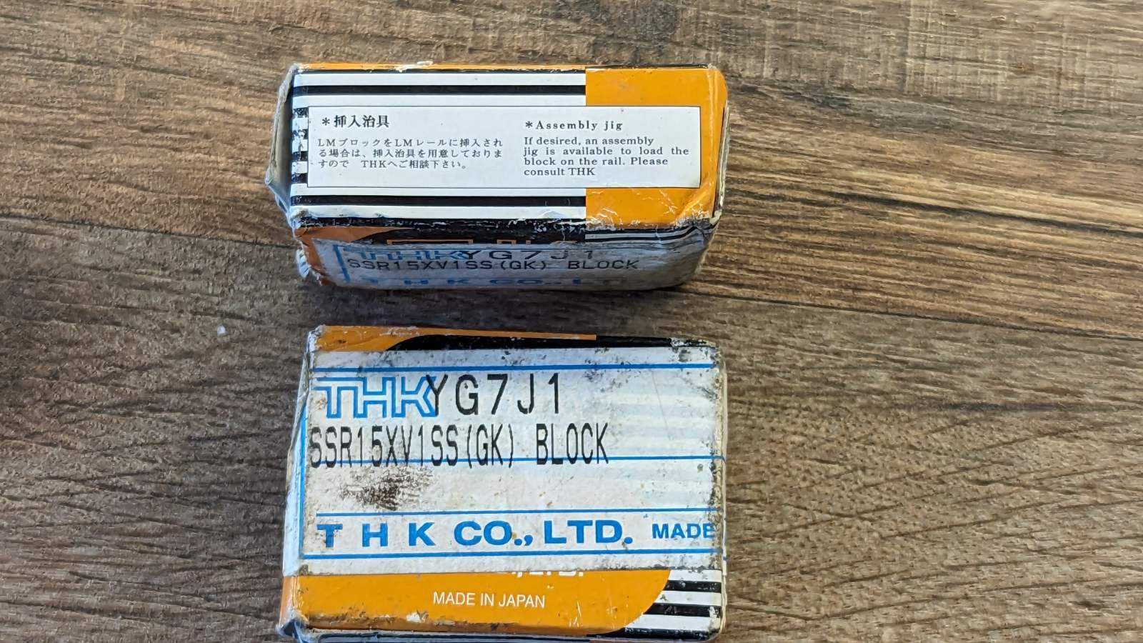 Линейная направляющая SSR THK YG7J1 SSR15XV1SS(GK) BLOCK Japan