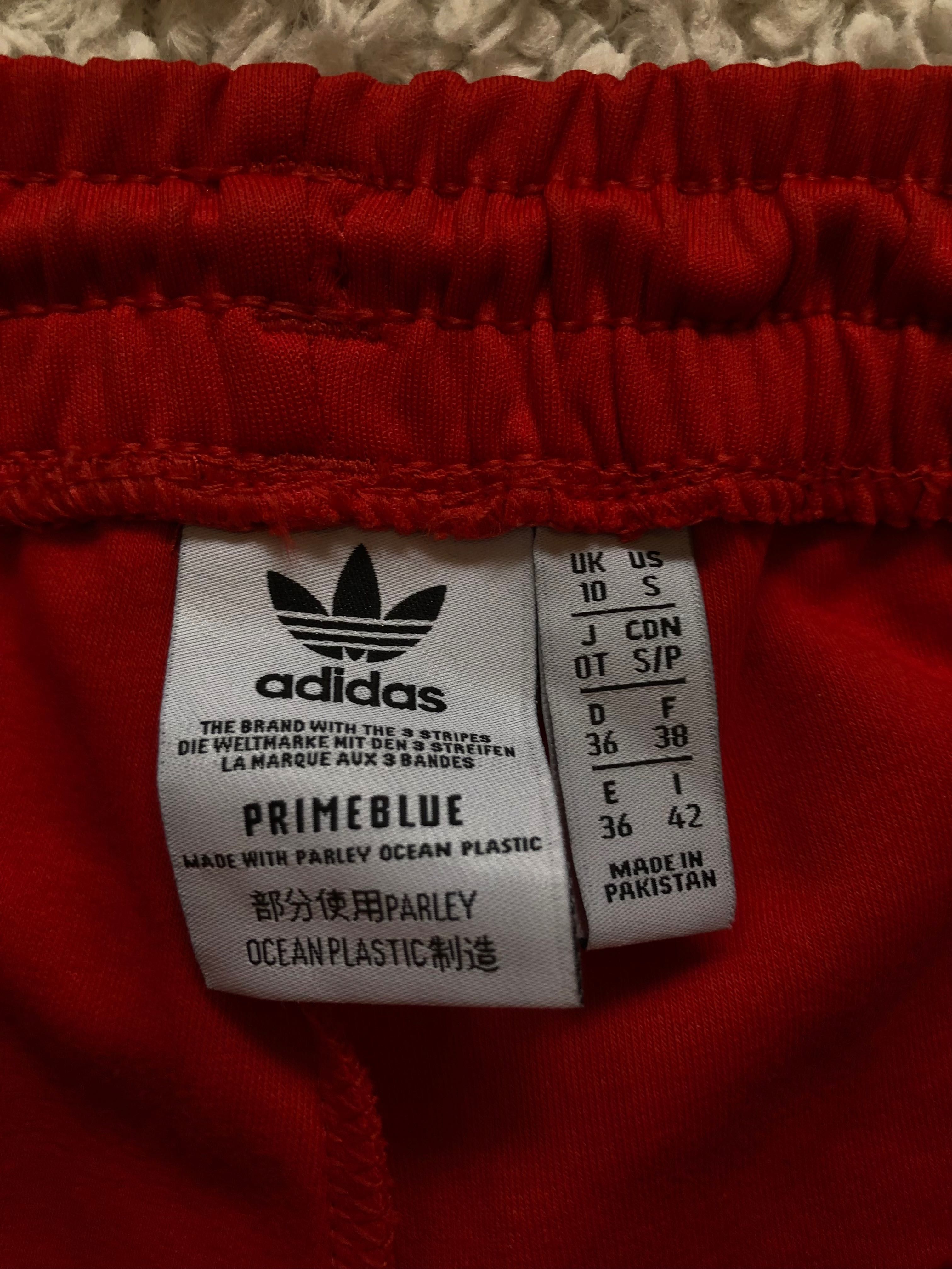 Spodnie Adidas Primeblue logo paski dresy unisex