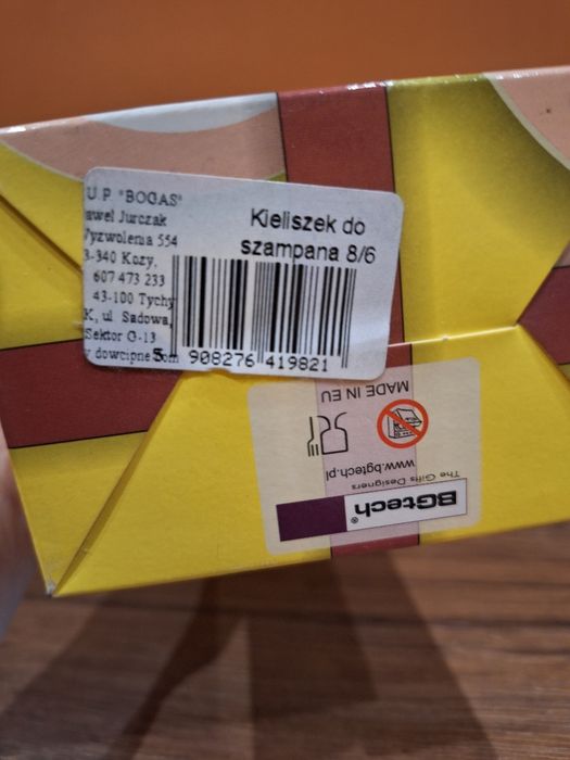 Kieliszek 20 urodziny