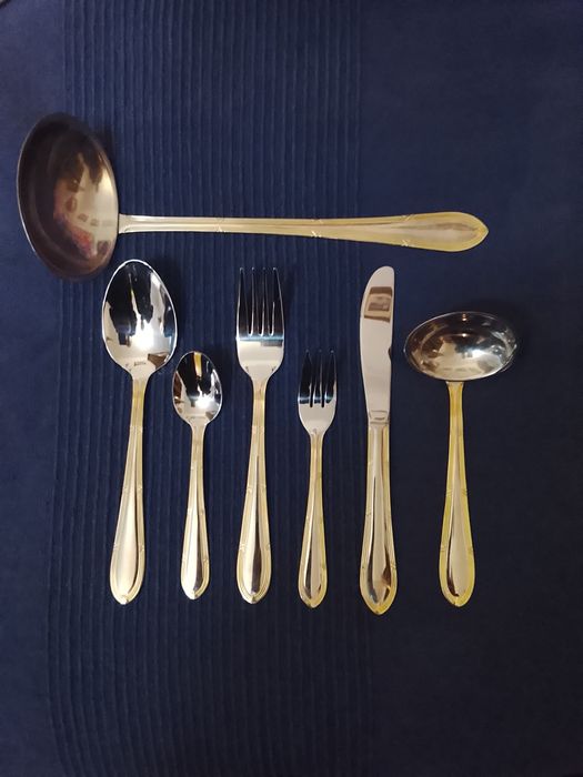 Faqueiro com ouro MONIX