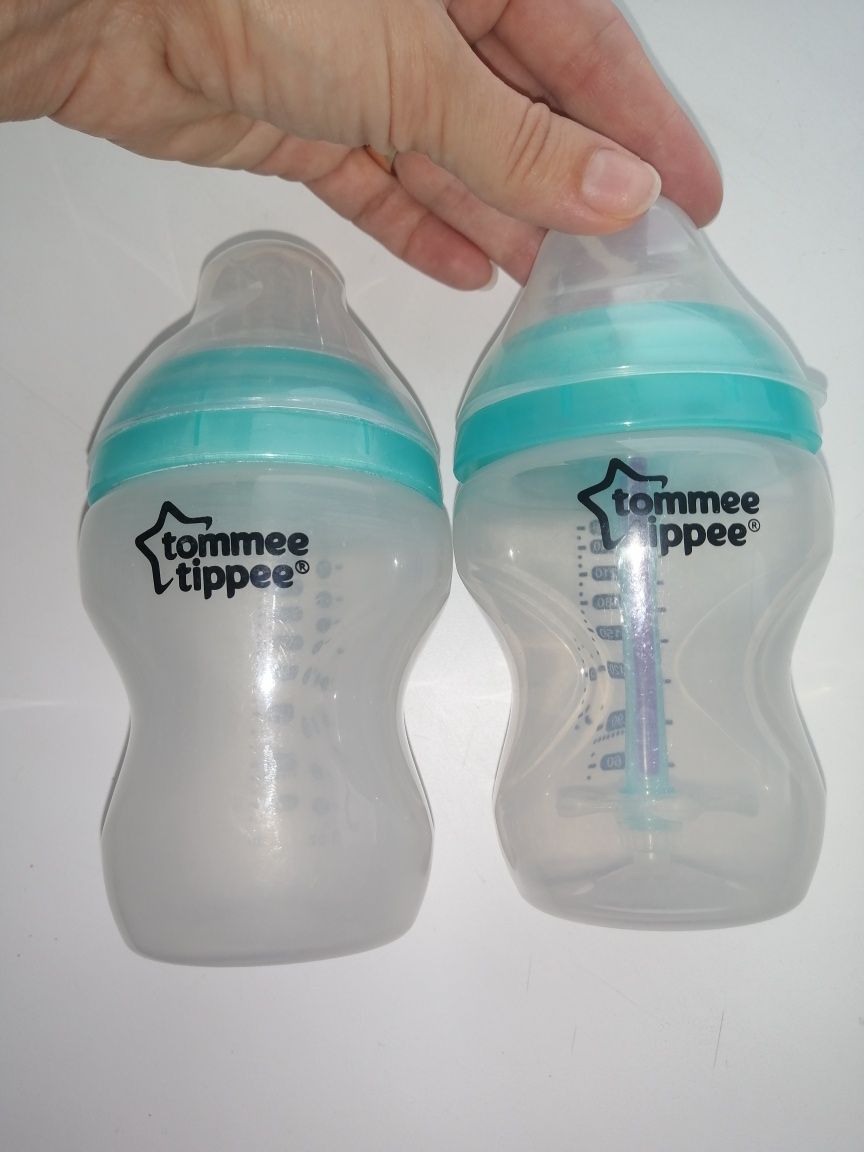 Пластиковая бутылочка бутилочка пляшечка пляшка Tommee Tippee Томми