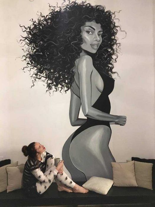 Роспись стен квартир, домов, офисов, ресторанов.