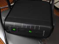 Router Belkin F6D4230-4 v1 - uszkodzony