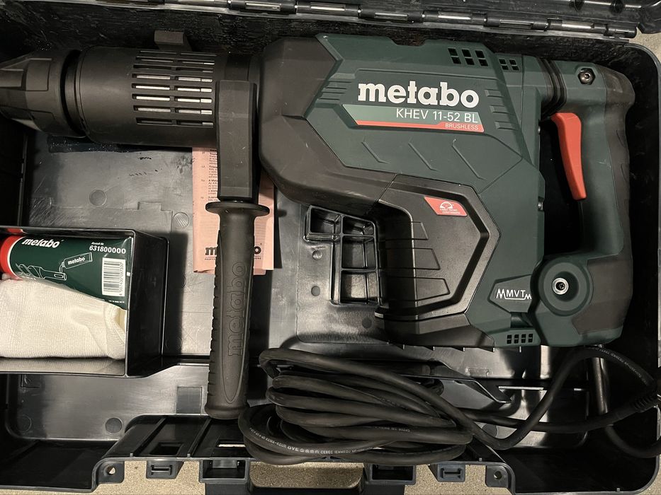 Młotowiertarka Kombimłotek sds max 1500 W 18,8 J 11‑52 BL Metabo nowy