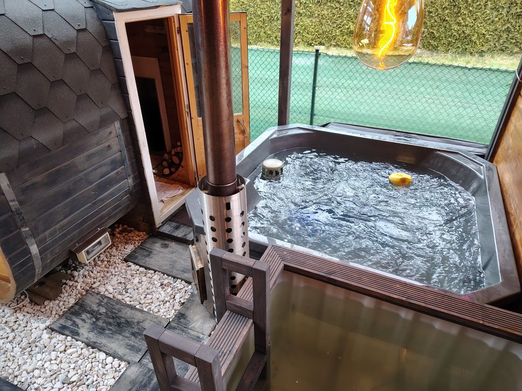 Domek całoroczny  z jacuzzi i sauna SPA nad morzem Władysławowo