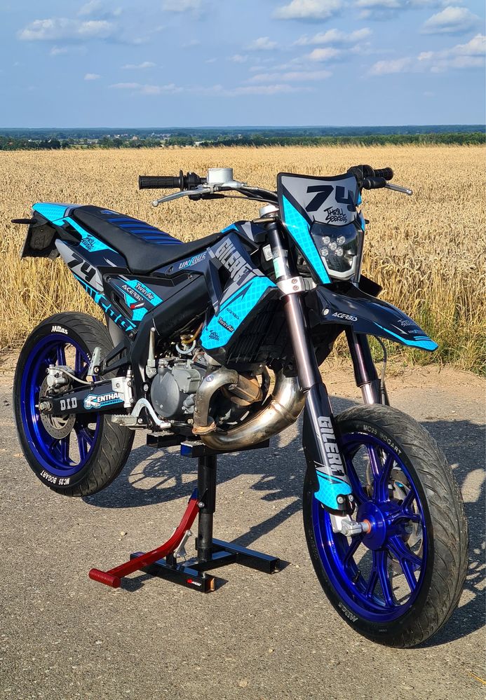 Gilera smt 50 supermoto nie derbi,aprilia,yamaha,sherco,rieju