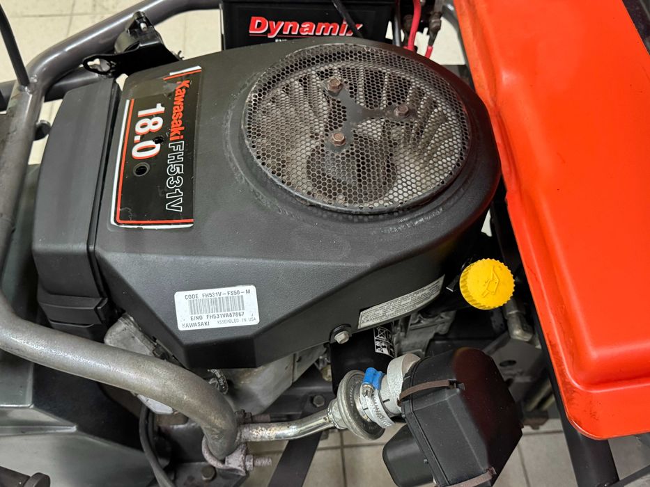 Traktorek Rider Husqvarna PR 18 4X4 KAWASAKI Agregat 112 WSPOMAGANIE