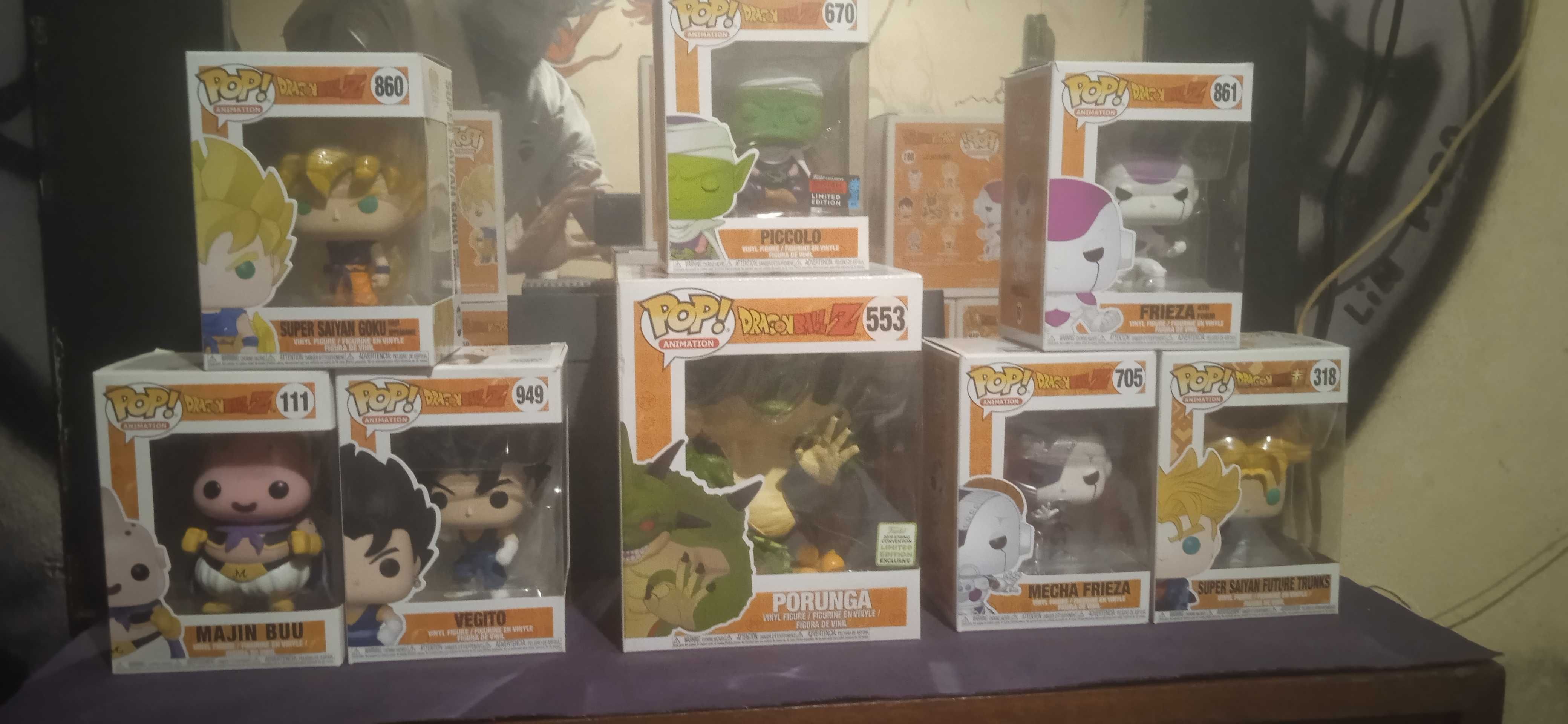 Funko pops DragonBall originais