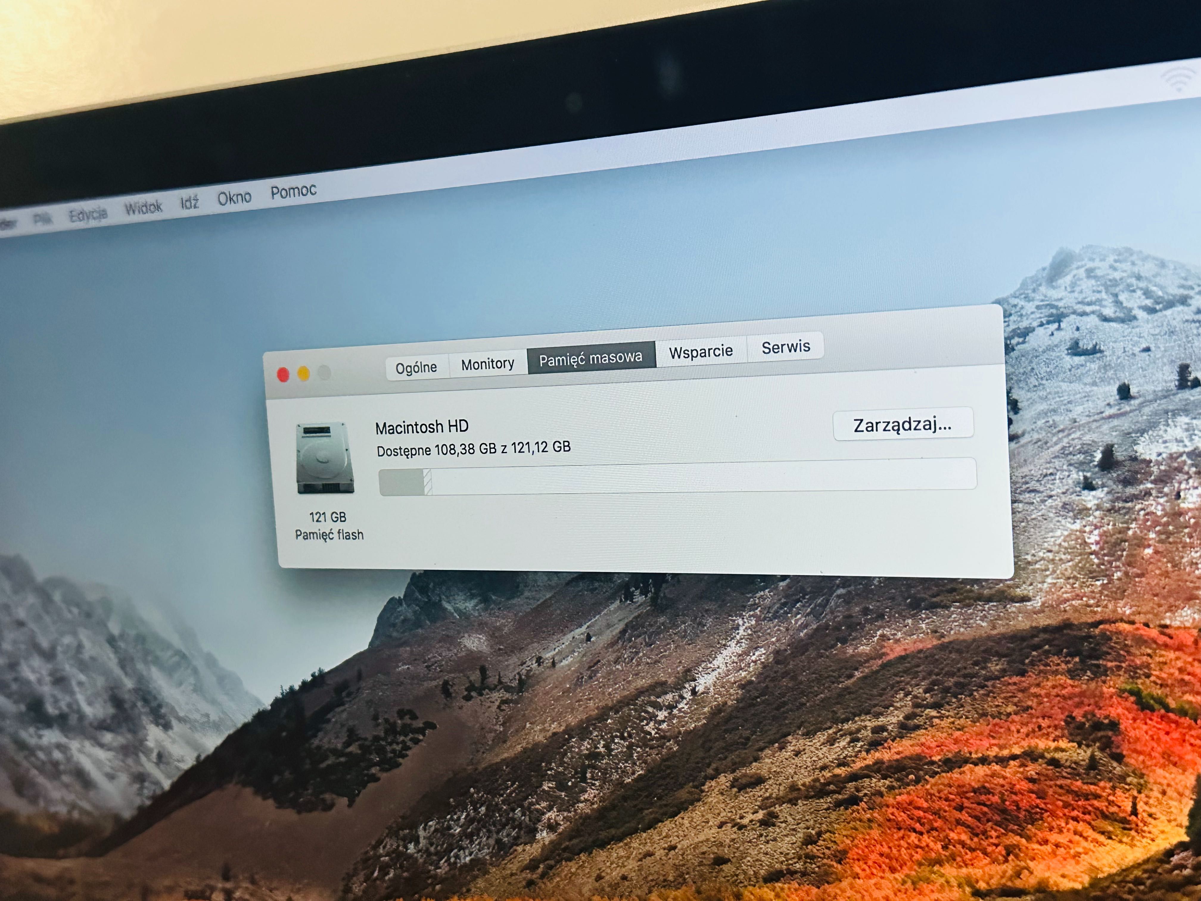 Apple MacBook Pro 13 2015 i5 8GB RAM 128GB SSD Silver Srebrny