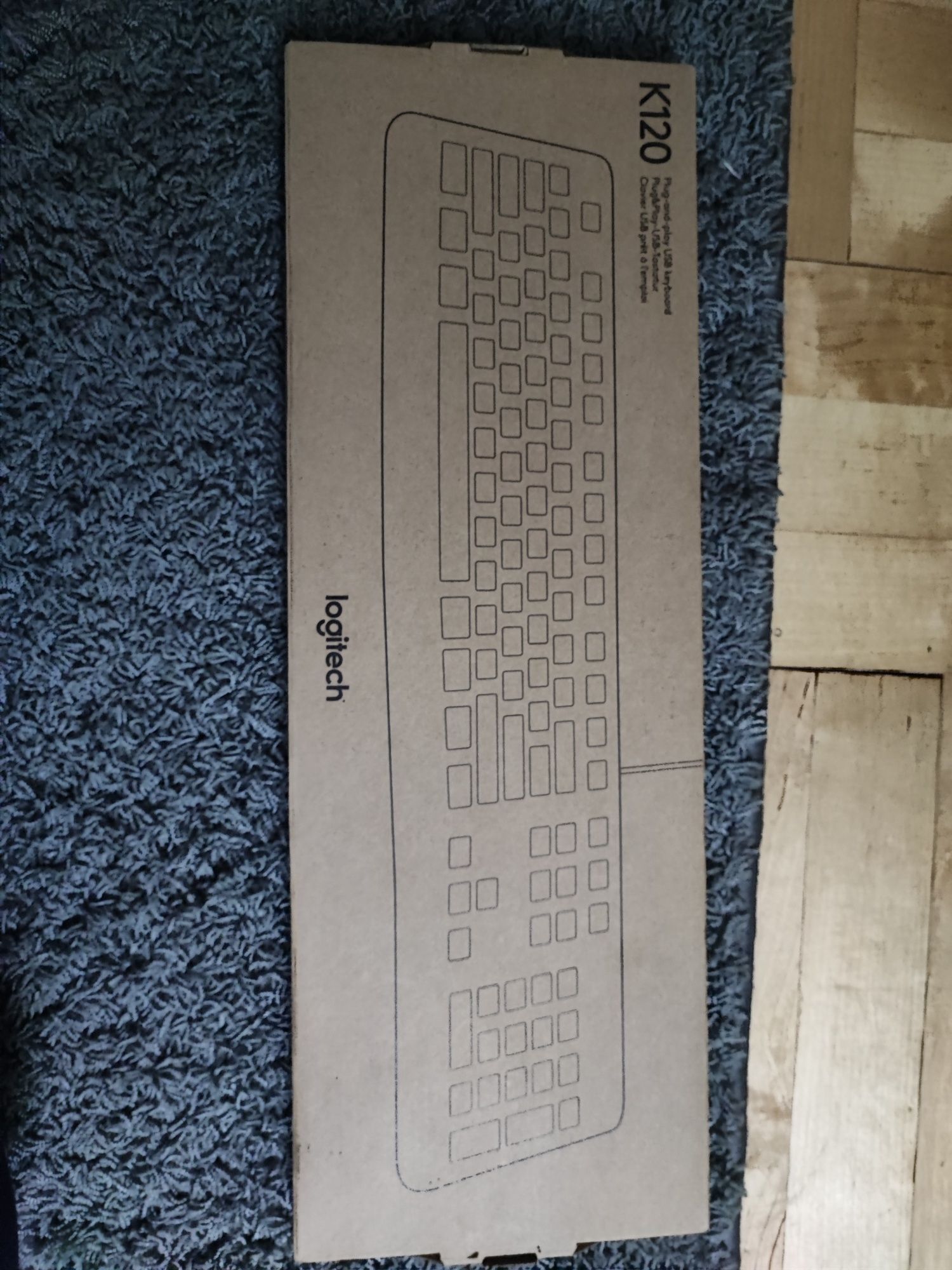 Klawiatury Logitech K120 i HP slim