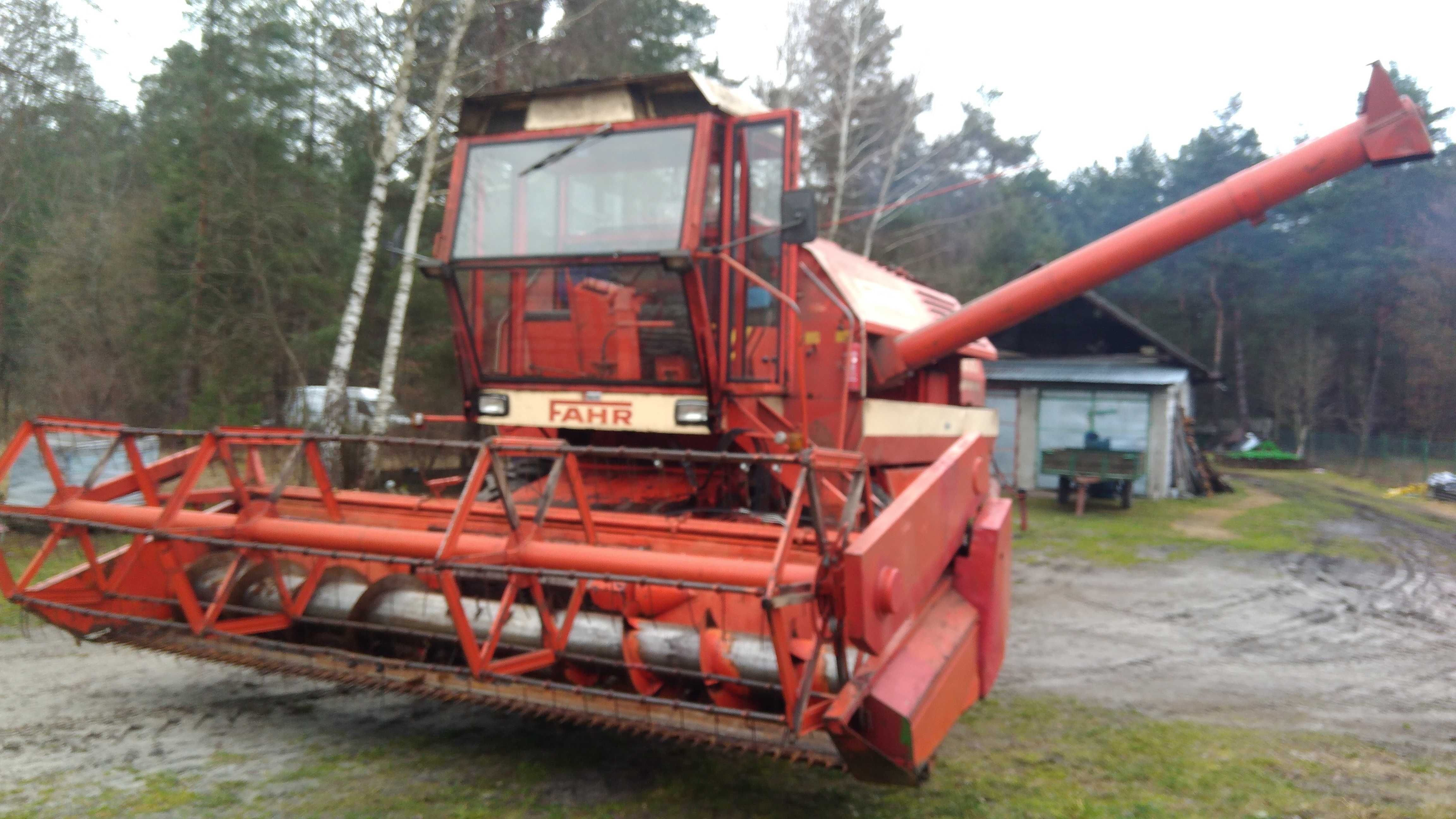 Kombajn zbożowy Fahr 1300 Hydrostat  5m 6 cyl Turbo wózek Transport