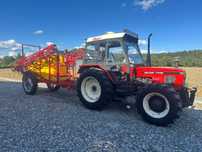 Zetor 7745 EXPORT  TUZ KLIMA wspomaganie na orbitrol,pneumatyka