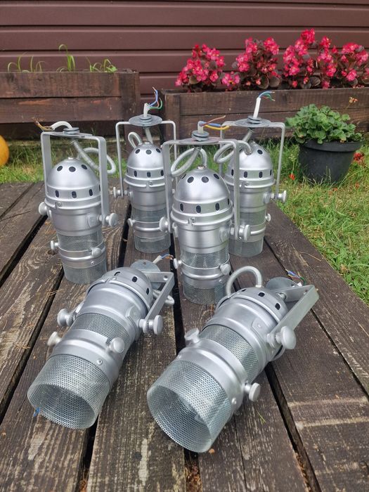 Lampy estradowe 6 sztuk