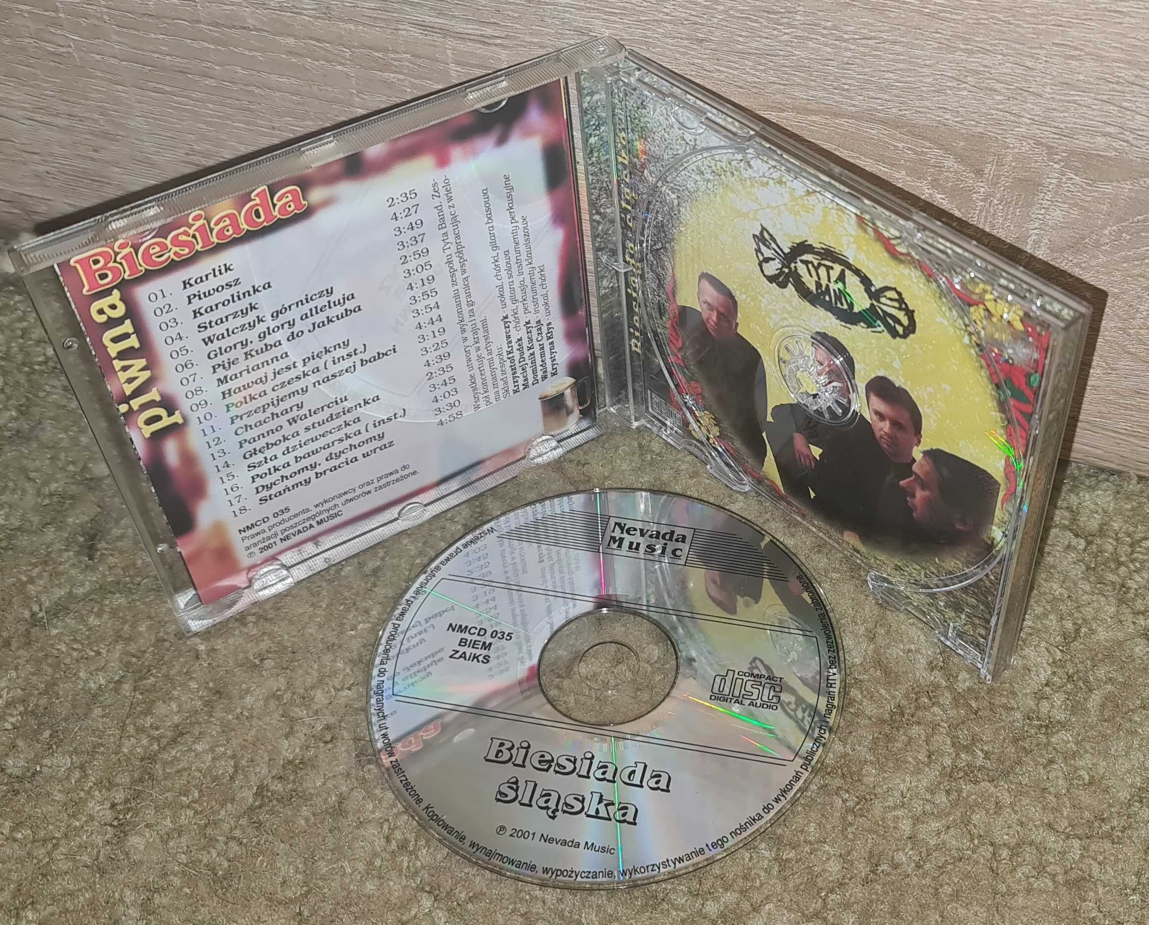 Biesiada Piwna / ŚLĄSKA / CD / IDEALNA- /