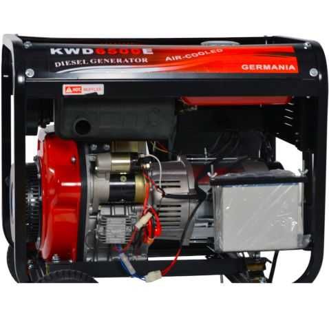 Agregat prądotwórczy Diesel 6500W 12/230/400V KD120