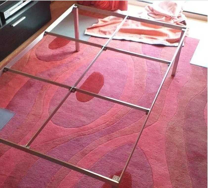 Mesa Sala Inox L 80 cm C 120 cm