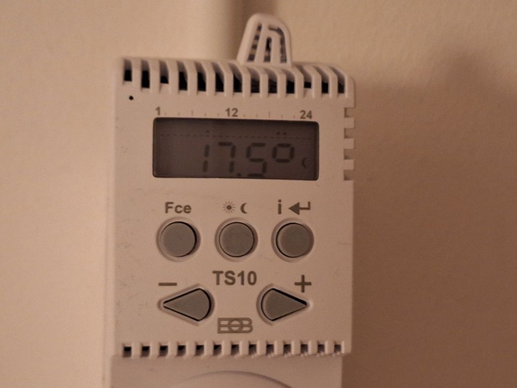 Elektrobock TS10 Termostat, Tygodniowy Programator