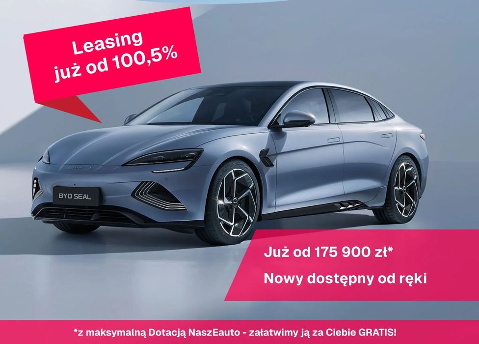 BYD Seal BYD Seal Design pomocyjny leasing od 100,5%