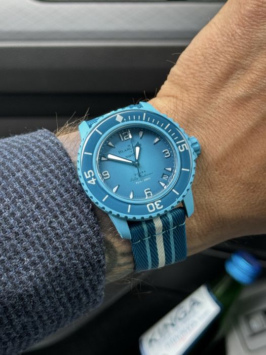 Zegarek Swatch Blancpain . Full set