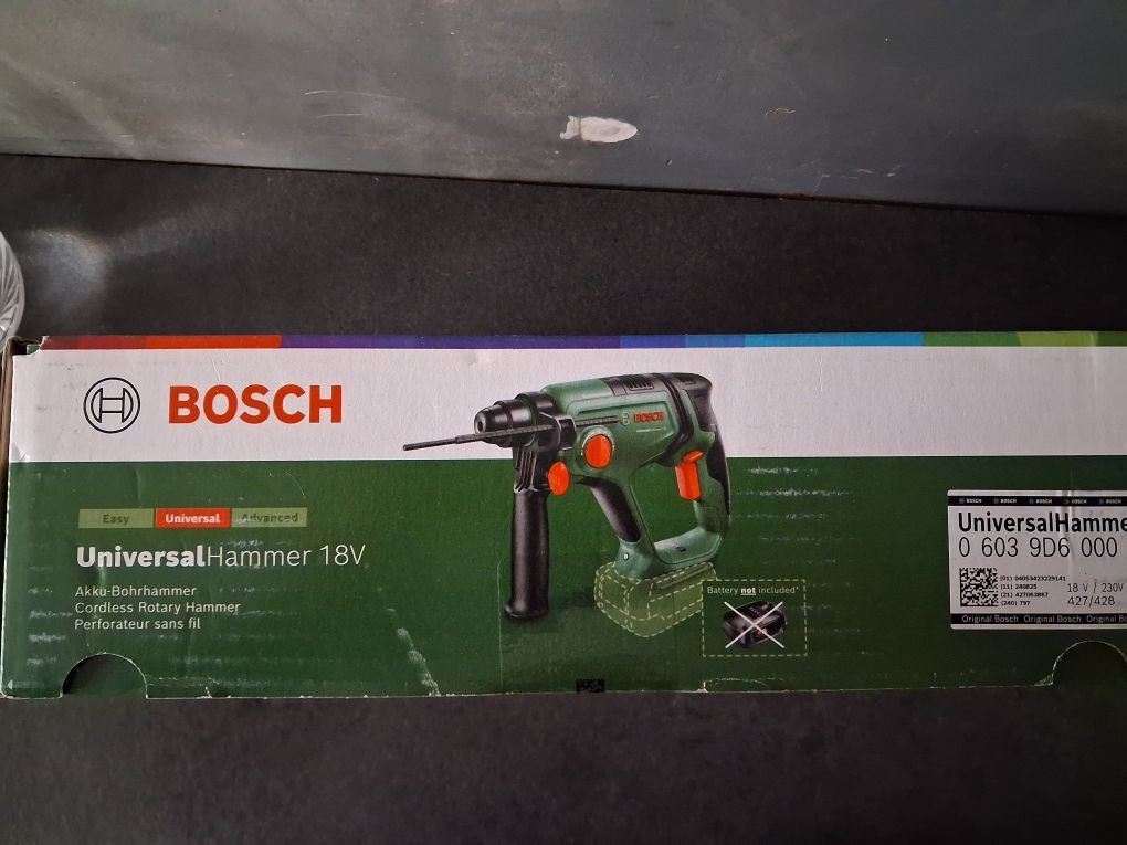 Młotowiertarka  Bosch Universal Hammer 18v nowa gwarancja